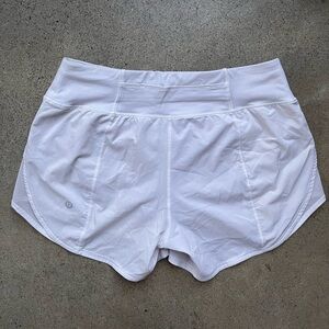 LULULEMON - White running shorts style CA 35801